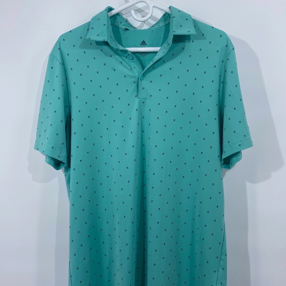adidas Other - Adidas Premium Prime green Polo Golf Shirt - Size Medium